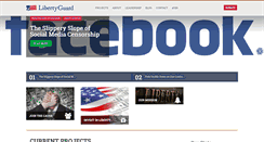 Desktop Screenshot of libertyguard.org
